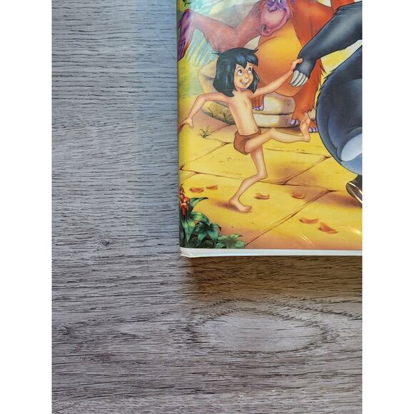 The Jungle Book Vintage Rare Black Diamond Classic Walt Disney VHS Spring Lead - Picture 11 of 16